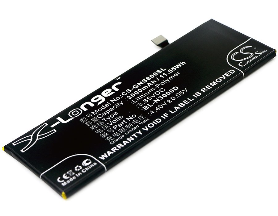 GIONEE BL-N3000D 3.85V 3000mAh Li-Polymer mobile phone battery