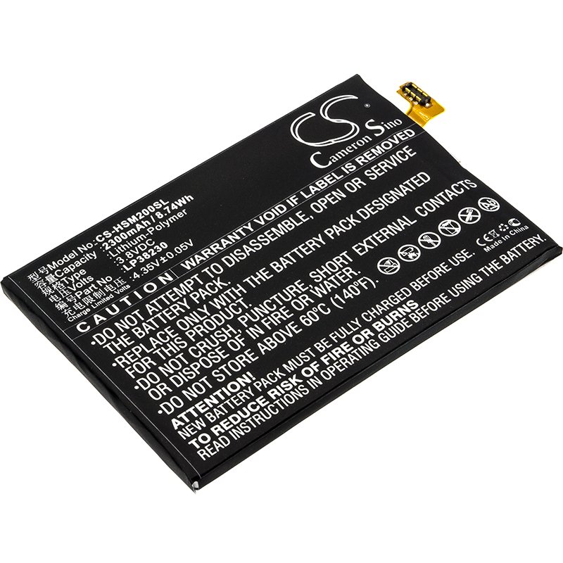 Hisense LP38230 3.8V 2300mAh Li-Polymer Mobilephone akumulatoru