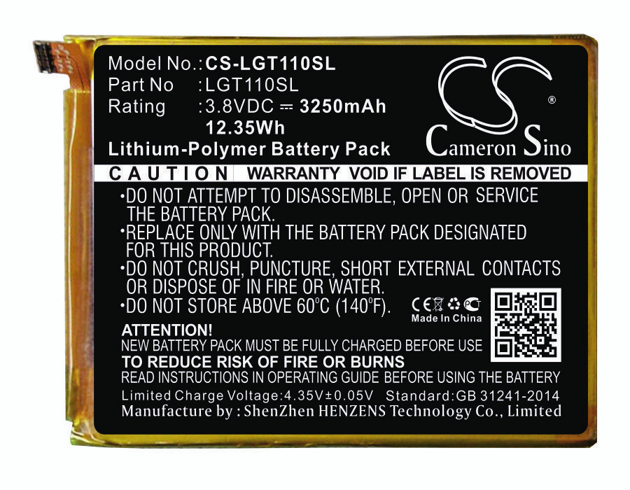 Leagoo 3.8V 3250mAh Li-Polymer Mobilephone aккумулятор