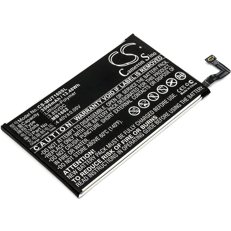 Meitu MB1602 3.85V 3500mAh Li-Polymer Mobilephone aккумулятор