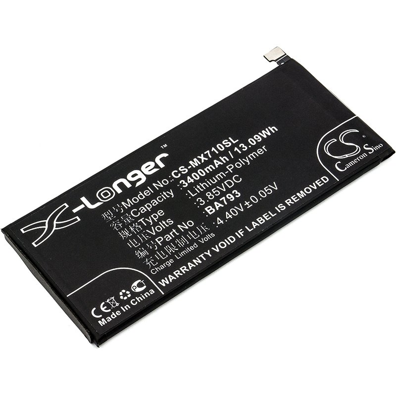 Meizu BA793 3.85V 3400mAh Li-Polymer Mobilephone aккумулятор