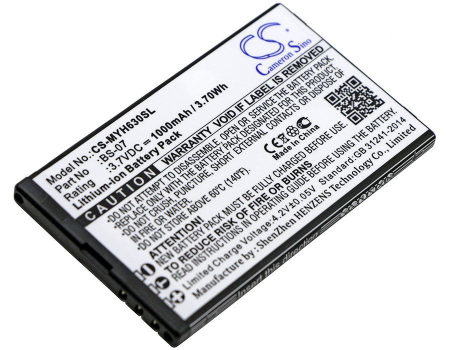 MyPhone BS-07 3.7V 1000mAh Li-ion mobiiltelefoni aku