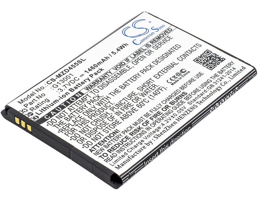 Navon G13001 3.7V 1460mAh Li-ion mobiiltelefoni aku