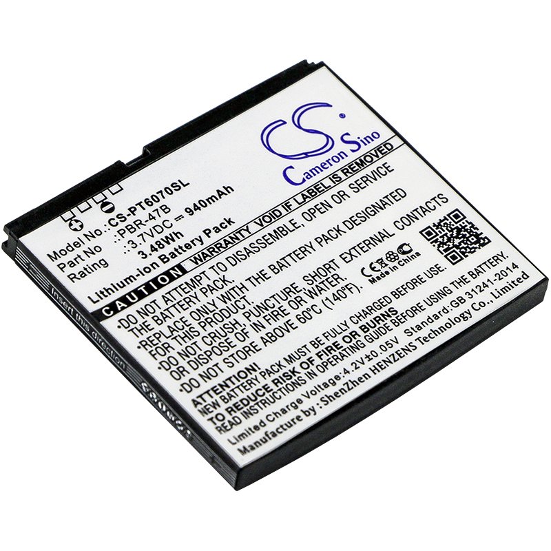 Pantech PBR-47B 3.7V 940mAh Li-ion Mobilephone akumulatoru