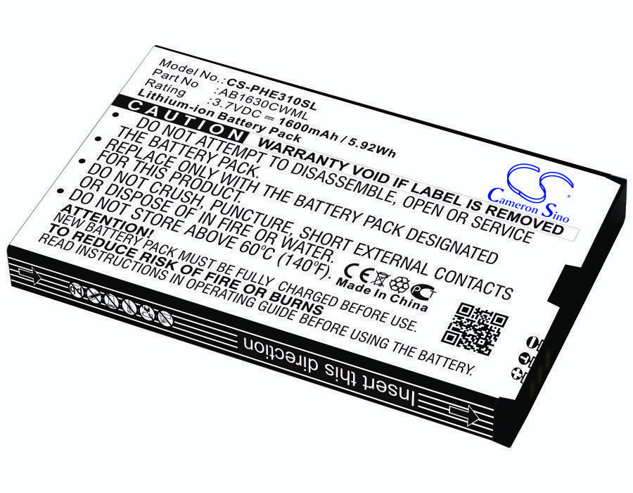 Philips AB4050AWML 3.8V 3950mAh Li-ion Mobilephone akumulatoru