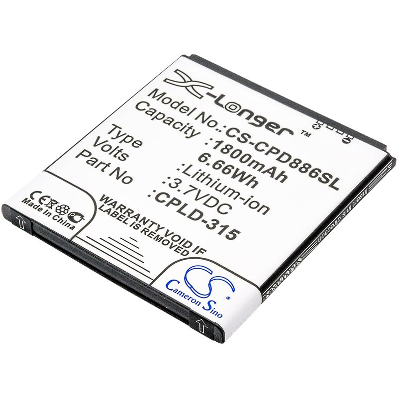 Vodafone CPLD-315 3.7V 1800mAh Li-ion mobile phone battery