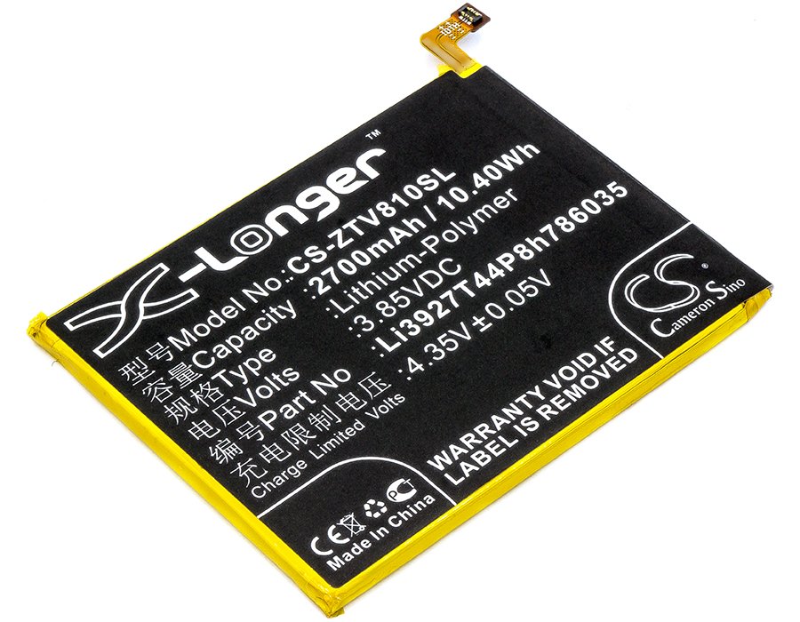 ZOPO Li3927T44P8h786035 3.85V 2700mAh Li-Polymer mobile phone battery