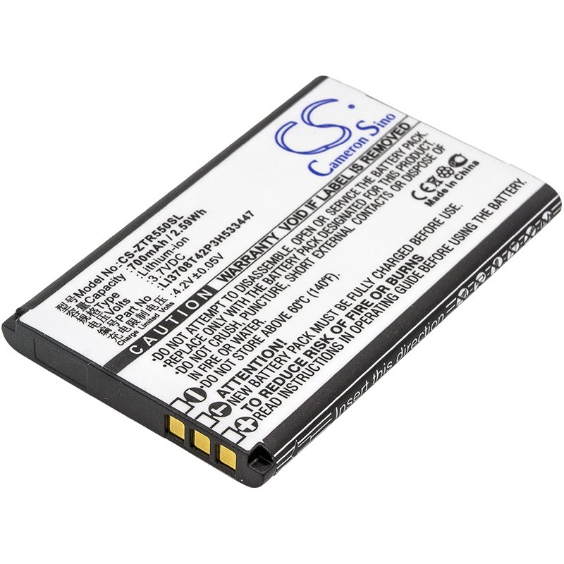 ZOPO LI3708T42P3H533447 3.7V 700mAh Li-ion mobile phone battery