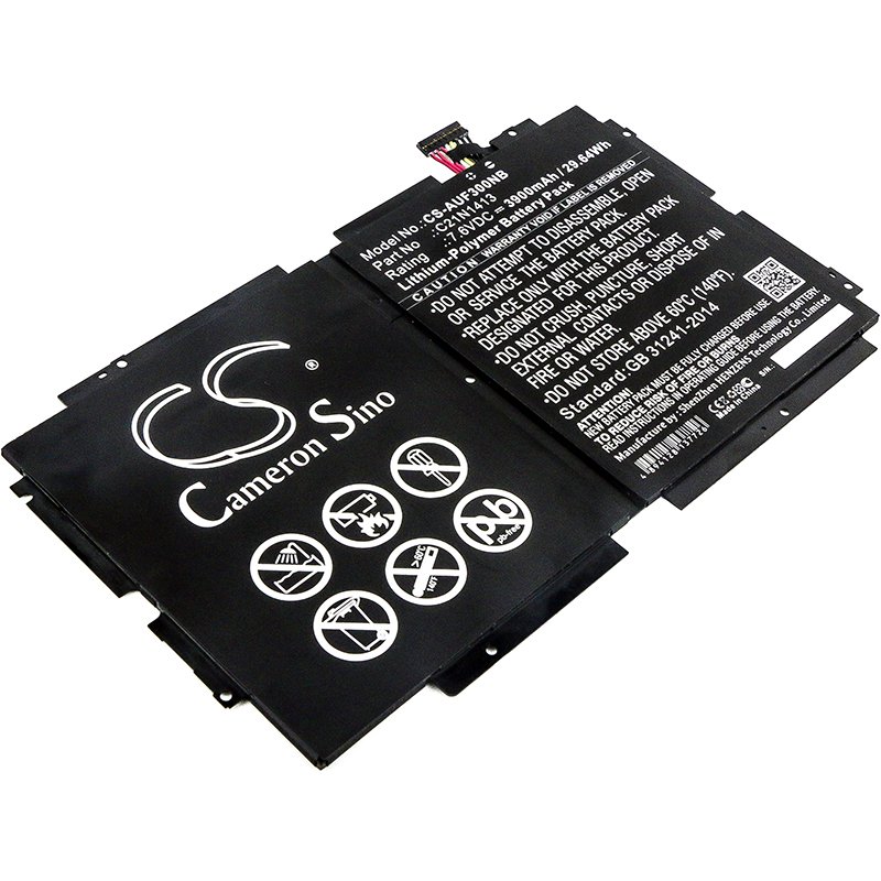 CS kannettavan akku  Asus C21N1413 7.6V 3900mAh Li-Polymer