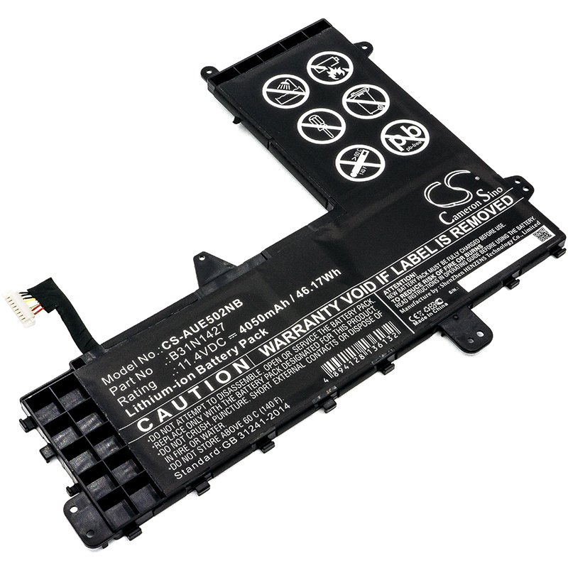 CS sülearvuti aku Asus 0B200-01430000, B31N1427 11.4V 4050mAh Li-ion