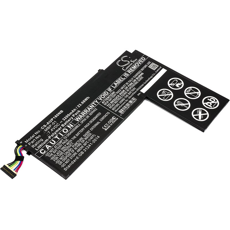 CS kannettavan akku  Asus MBP-01 7.4V 3200mAh Li-Polymer