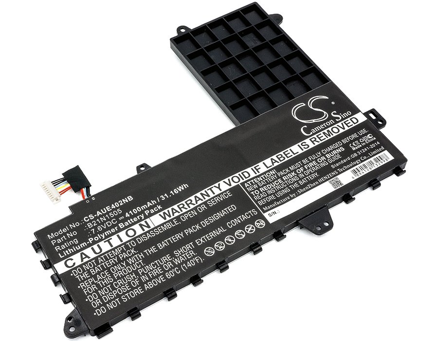 CS sülearvuti aku Asus 0B200-01400200M, B21N1505 7.6V 4100mAh Li-Polymer