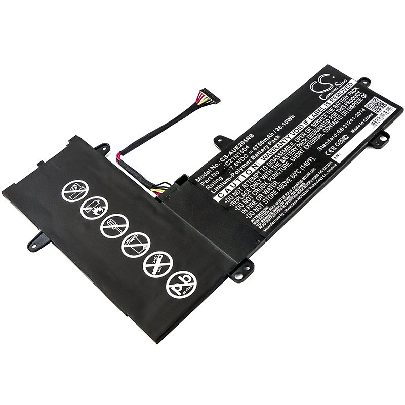 CS kannettavan akku  Asus C21N1504 7.6V 4750mAh Li-Polymer