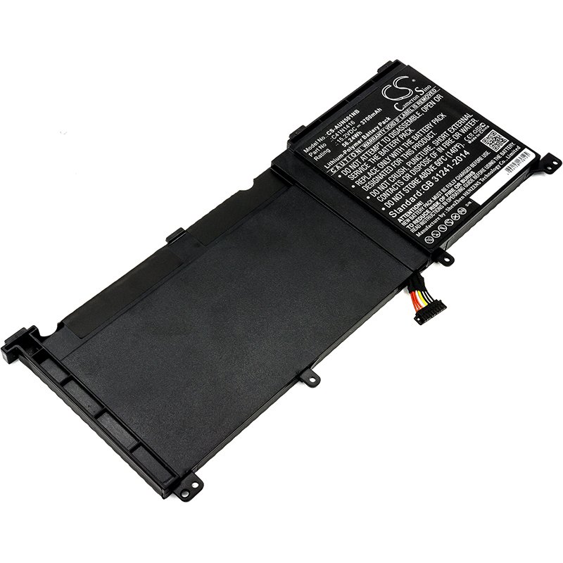 CS Laptop Battery  Asus 0B200-01250100, C41N1416 15.2V 3700mAh Li-Polymer