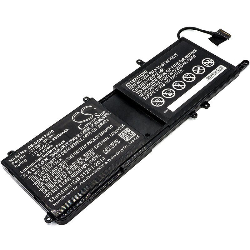 CS Laptop Battery  DELL 01D82, 9NJM1 11.4V 8300mAh Li-ion