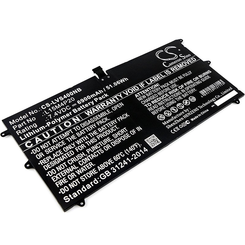 CS sülearvuti aku Lenovo L15M4P20 7.4V 6900mAh Li-Polymer