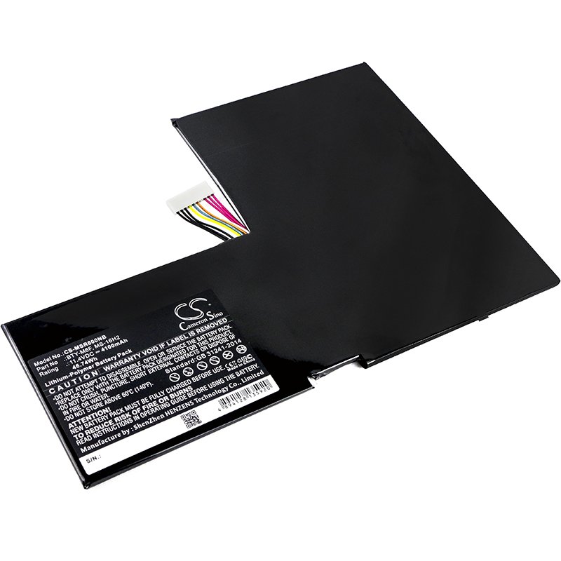 CS kannettavan akku  MSI BTY-M6F, MS-16H2 11.4V 4100mAh Li-Polymer