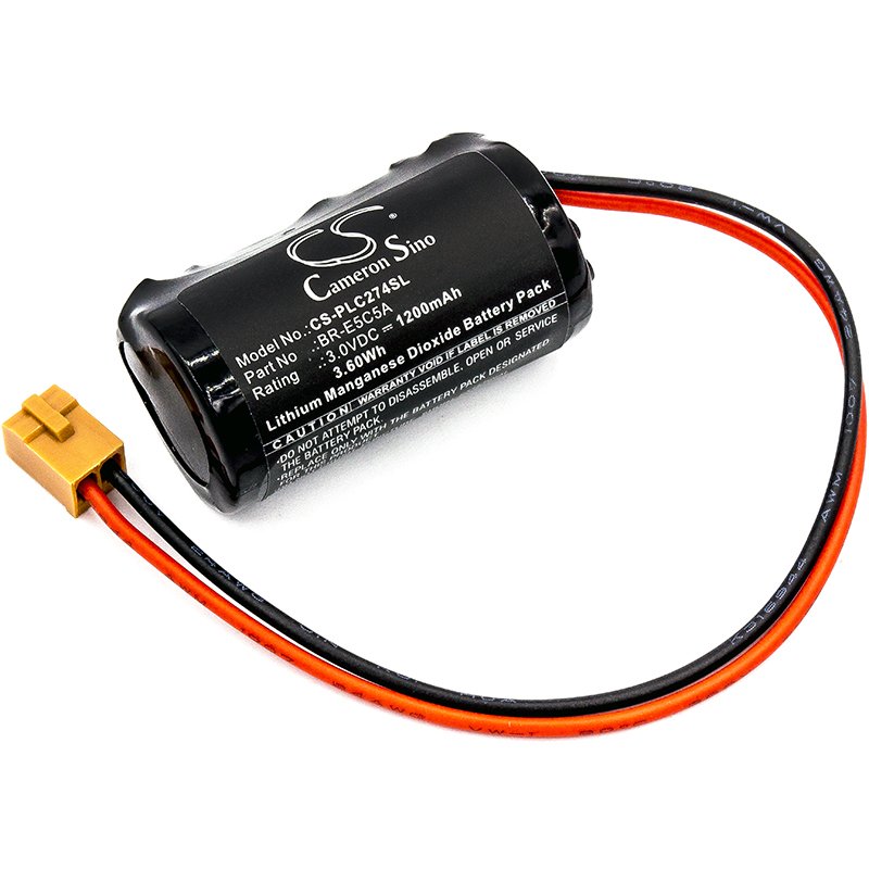 Panasonic BR-E5C5A 3V 1200mAh Li-MnO2 PLC akumulatoru