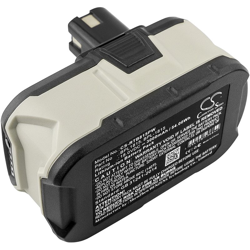 Ryobi P108 18V 3000mAh Li-ion powertool battery
