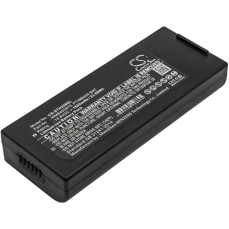 Lapin PT/MB400-BAT, WMB405970 14.8V 1600mAh Li-ion Printer akumulatoru