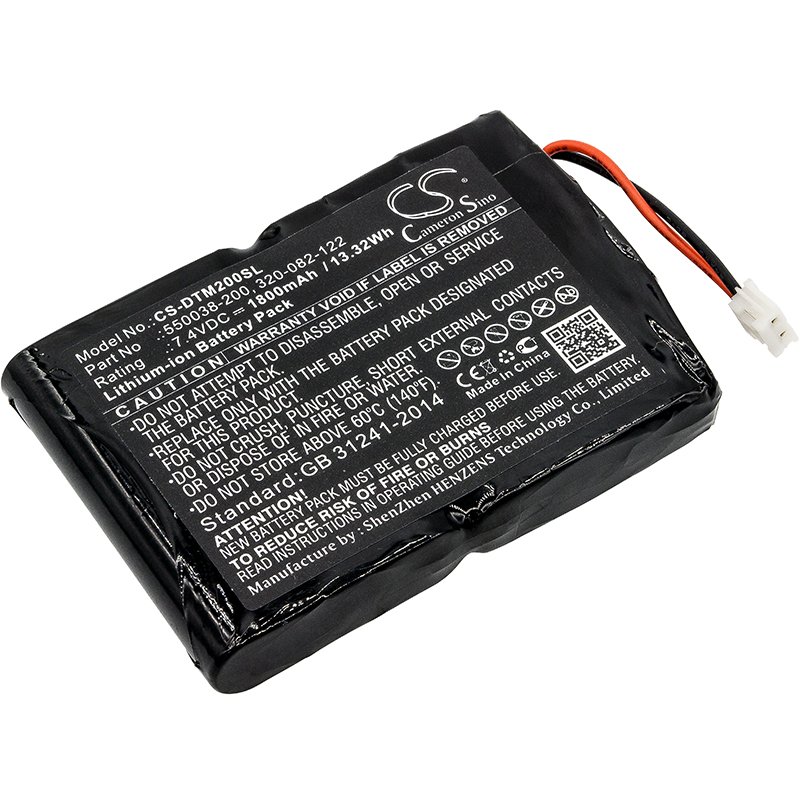 O´Neil 320-082-122, 550038-200 7.4V 1800mAh Li-ion Printer Battery
