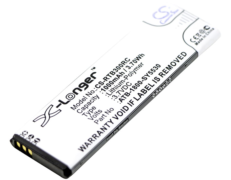 RTI ATB-1800-SY5530, ATB-900-SY5531 3.7V 1000mAh Li-Polymer Remote Control akku
