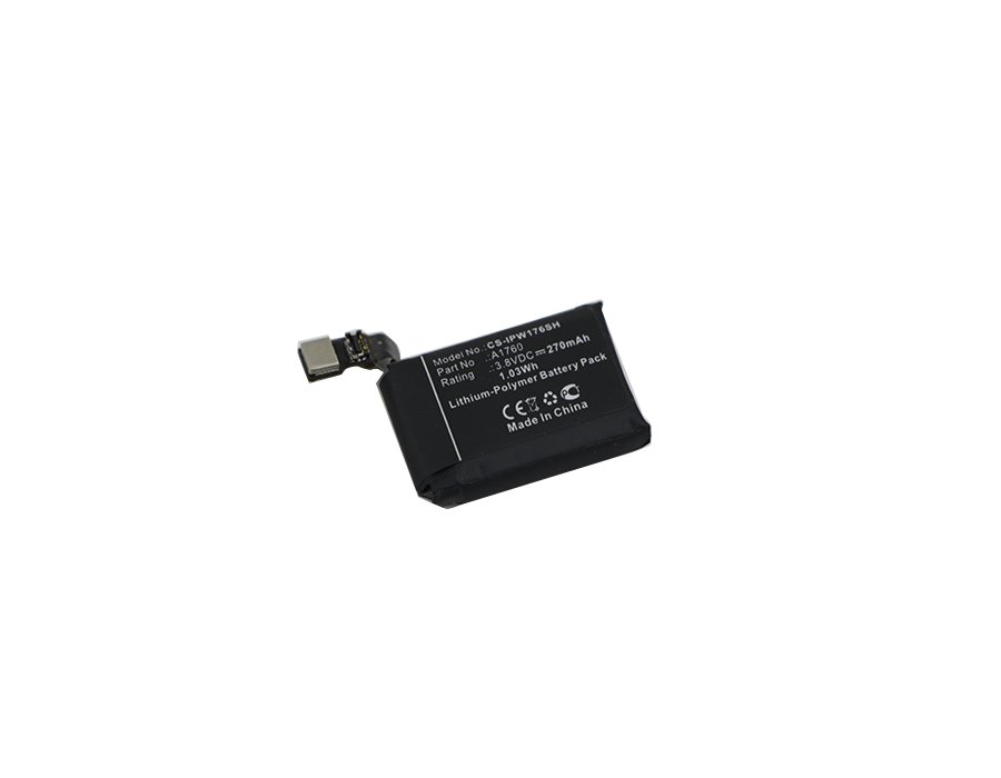 Apple A1760 3.8V 270mAh Li-Polymer älykello akku