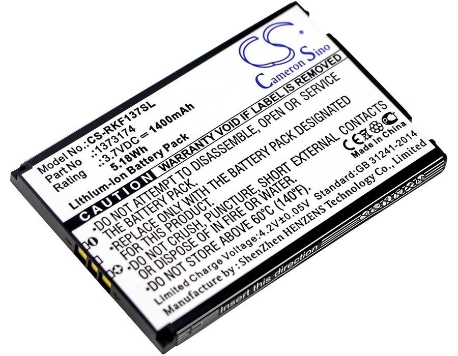 Renkforce 1373174 3.7V 1400mAh Li-ion Smart Home aku