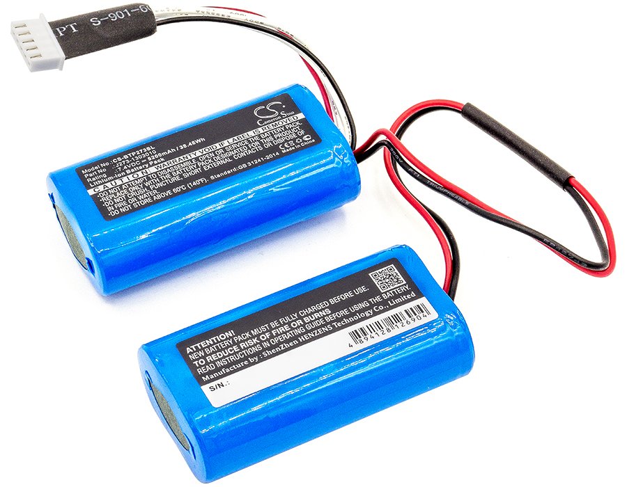 Beats J273/ICR18650NH, J273-1303010 7.4V 5200mAh Li-ion Speaker akumulatoru