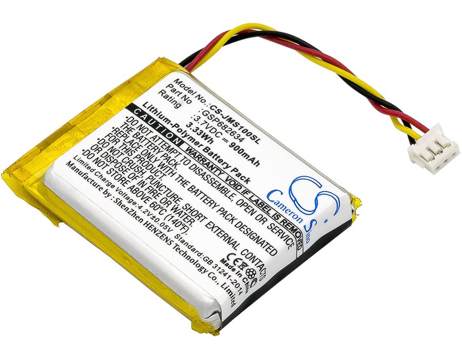 JBL GSP682634 3.7V 900mAh Li-Polymer Speaker akumulatoru