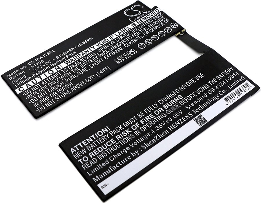 Apple A1798 3.77V 8130mAh Li-Polymer Tablet aккумулятор