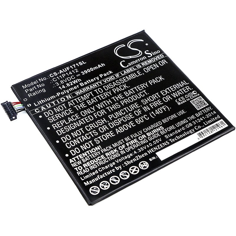 Asus 0B200-01260000, C11P1412, C11P1412 (1ICP3/99/100) 3.8V 3900mAh Li-Polymer Tablet aккумулятор
