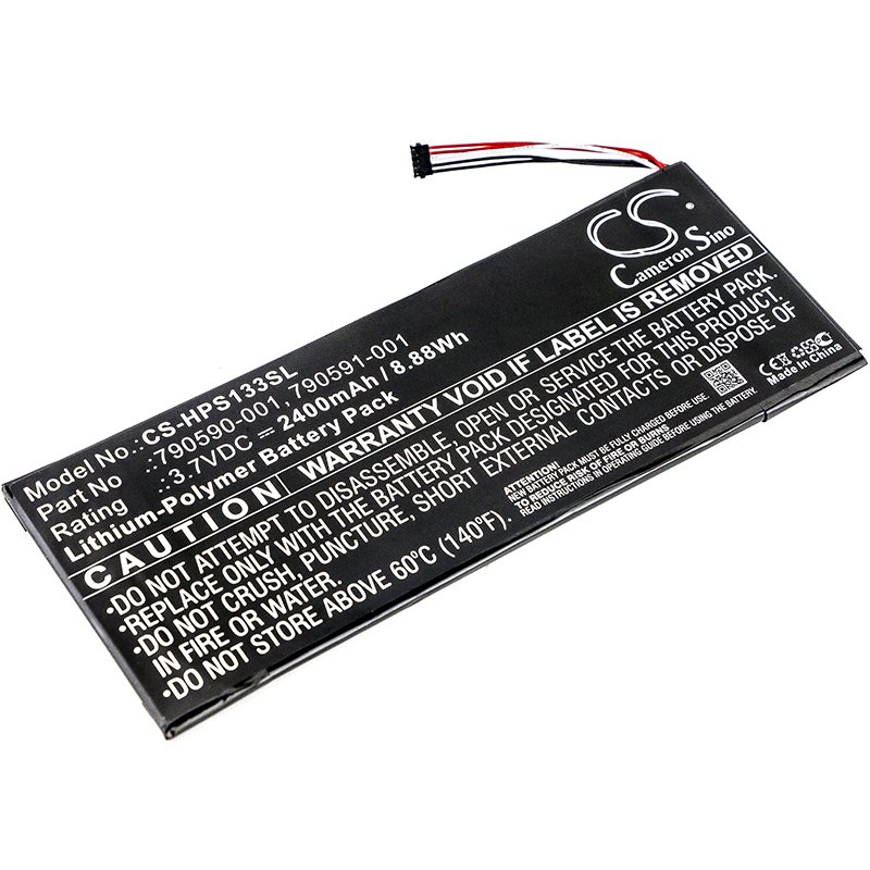 HP 790587-001, WD3058150P 3.7V 2400mAh Li-Polymer Tablet aккумулятор