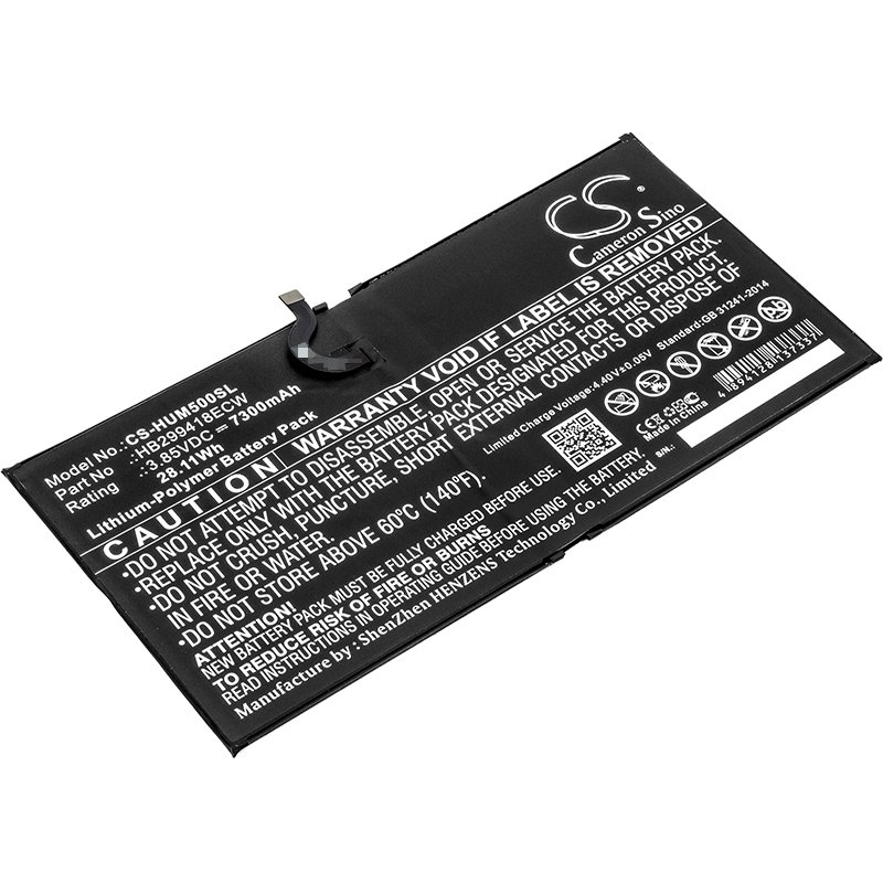 Huawei HB299418ECW 3.85V 7300mAh Li-Polymer Tablet aккумулятор