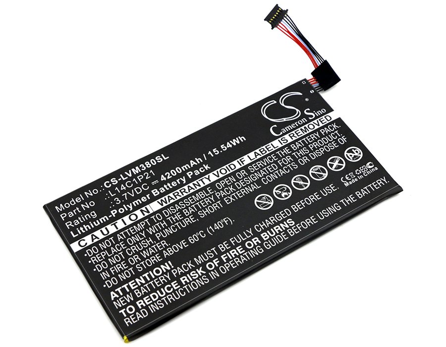 Lenovo L14C1P21 3.7V 4200mAh Li-Polymer Tablet Battery