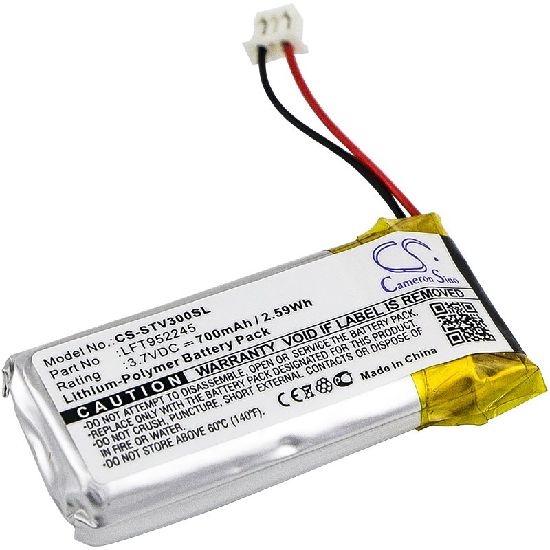 Stageclix LFT952245 3.7V 700mAh Li-Polymer Wireless Headset Battery
