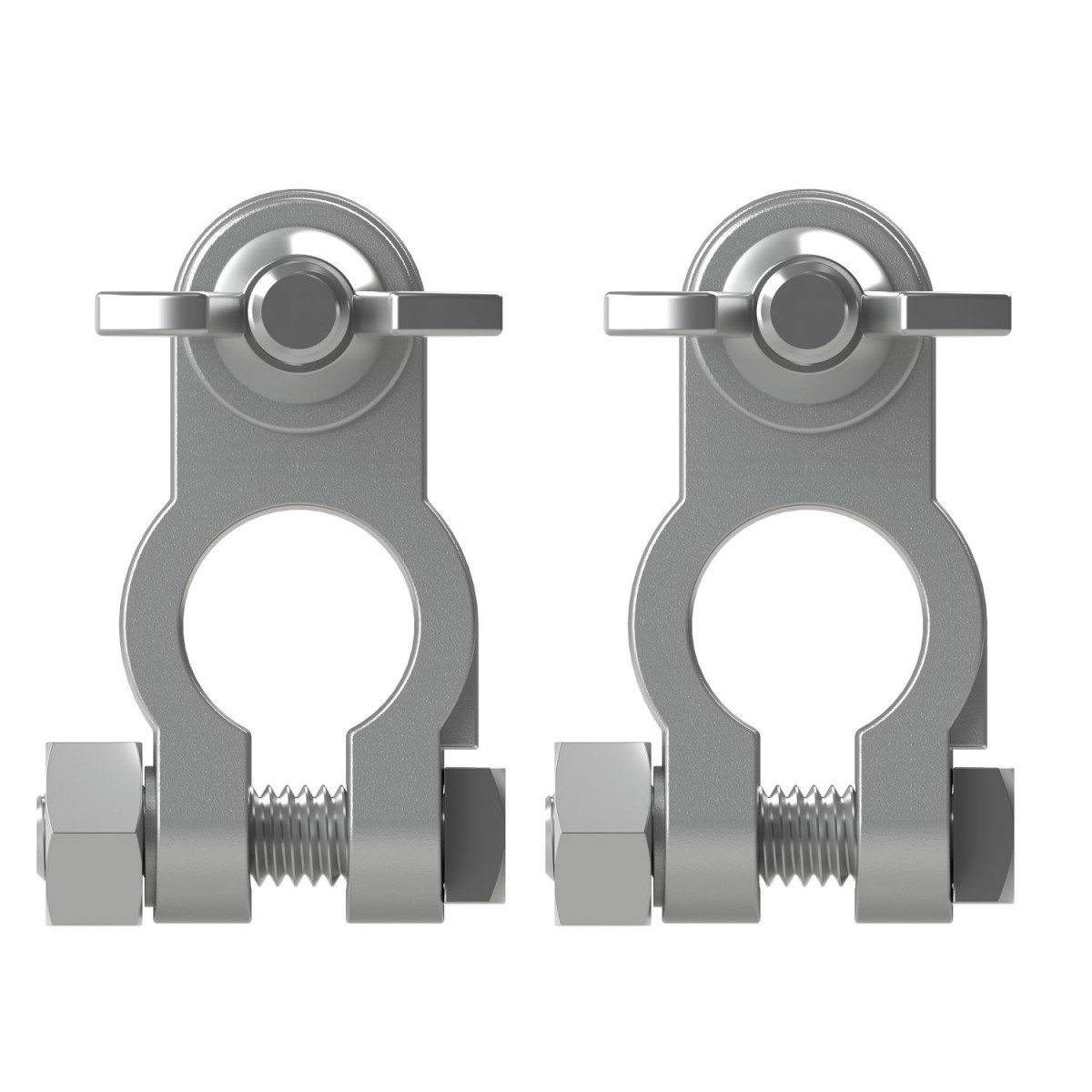 Noco TZ226CS Dual Marine Wing-Nut Zinc Battery Terminal Connectors