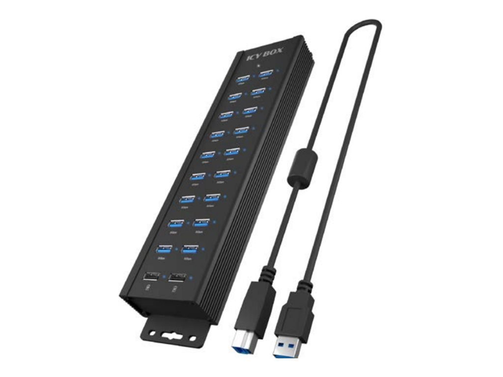 ICY BOX IB-HUB1720-U3 20-in-1 USB Hub