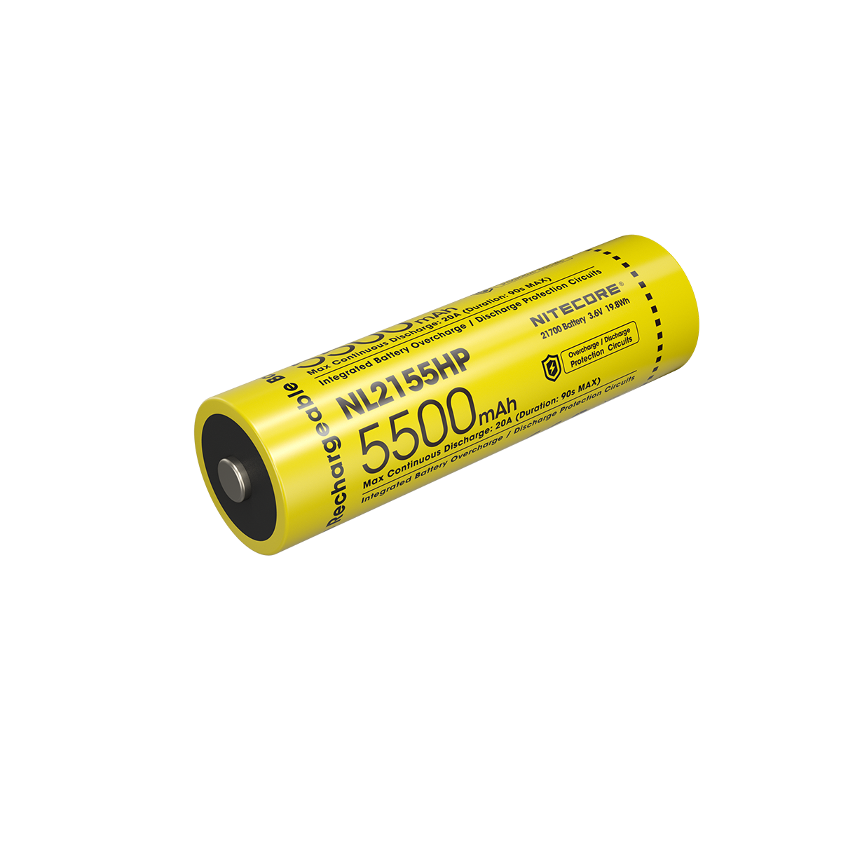Nitecore NL2155HP 5500mAh 21700 Li-ion aккумулятор