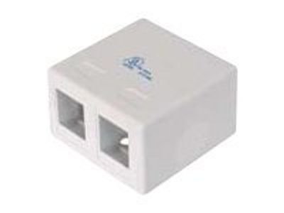 DIGITUS Consolidation Point casing for 2x Keystone Modules AT-AG 302A-WH