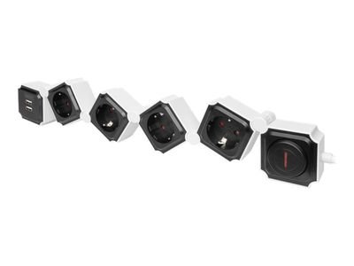 DIGITUS power strip DA-70620 - 6 Ports