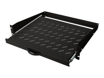 DIGITUS Extendible rack shelf DN-19-TRAY-2-450-SW - 2U