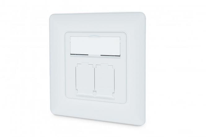 DIGITUS Flush-mounted network socket DN-9010/8-2