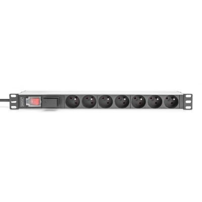 DIGITUS power strip DN-95407-FR - 7 Ports