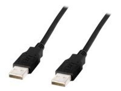 DIGITUS USB 2.0 connection cable - USB Type-A (male)/USB Type-A (male) - 1 m
