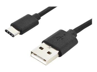 DIGITUS USB cable AK-300154-010-S - USB-A / USB-C - 1 m