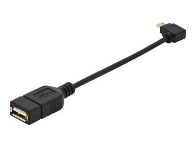 DIGITUS USB Adapter - Micro USB Type-B/USB Type-A - 20 cm