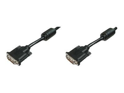 DIGITUS DVI connection cable - DVI-D (24+1)/DVI-D (24+1) - 10 m