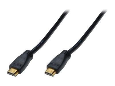 DIGITUS HDMI High Speed connection cable with amplifier - HDMI Type-A male/HDMI Type-A male - 10 m (AK-330105-100-S)