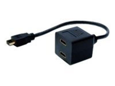DIGITUS HDMI Splitter AK-330400-002-S - 20 cm